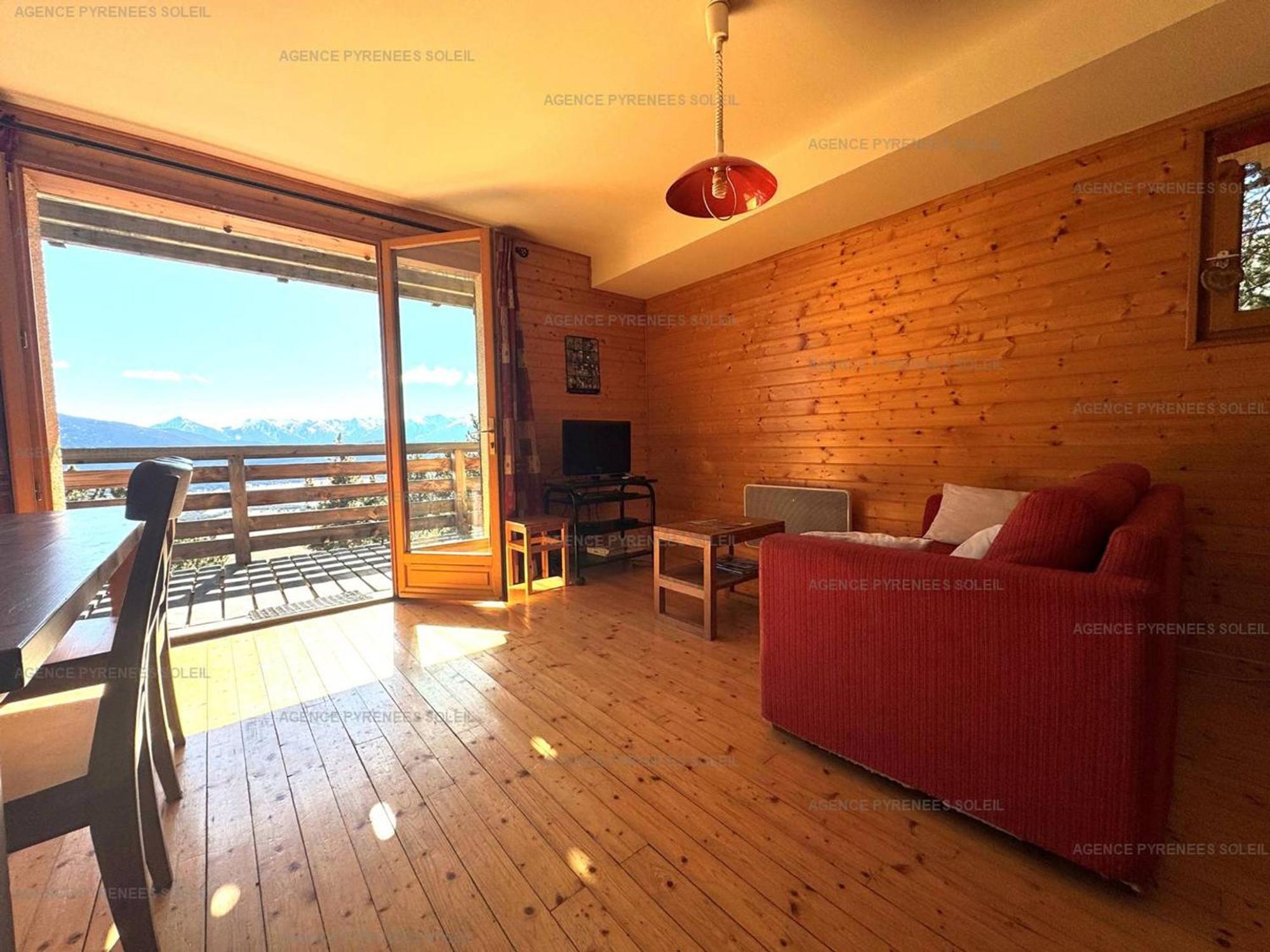 F4 Bas De Chalet Avec Terrasse Et Parking - Les Angles - Fr-1-295-143 エクステリア 写真
